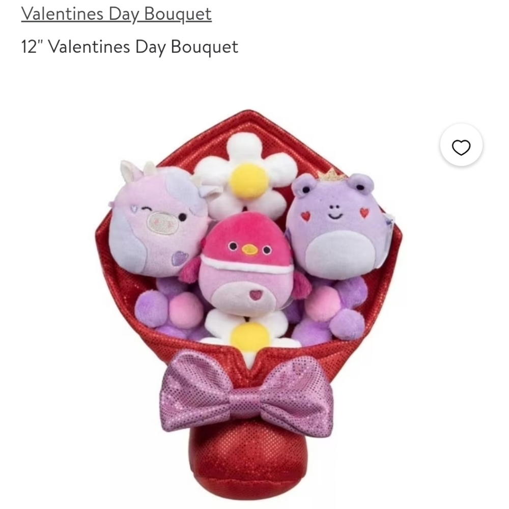 Micromallos Animal Bouquet with Red Wrap